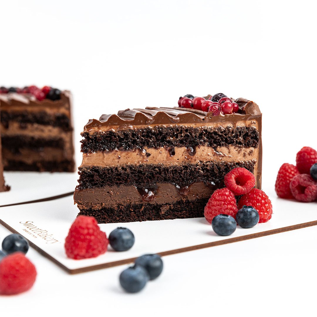 Chocolate y frutos rojos (Sin lactosa)