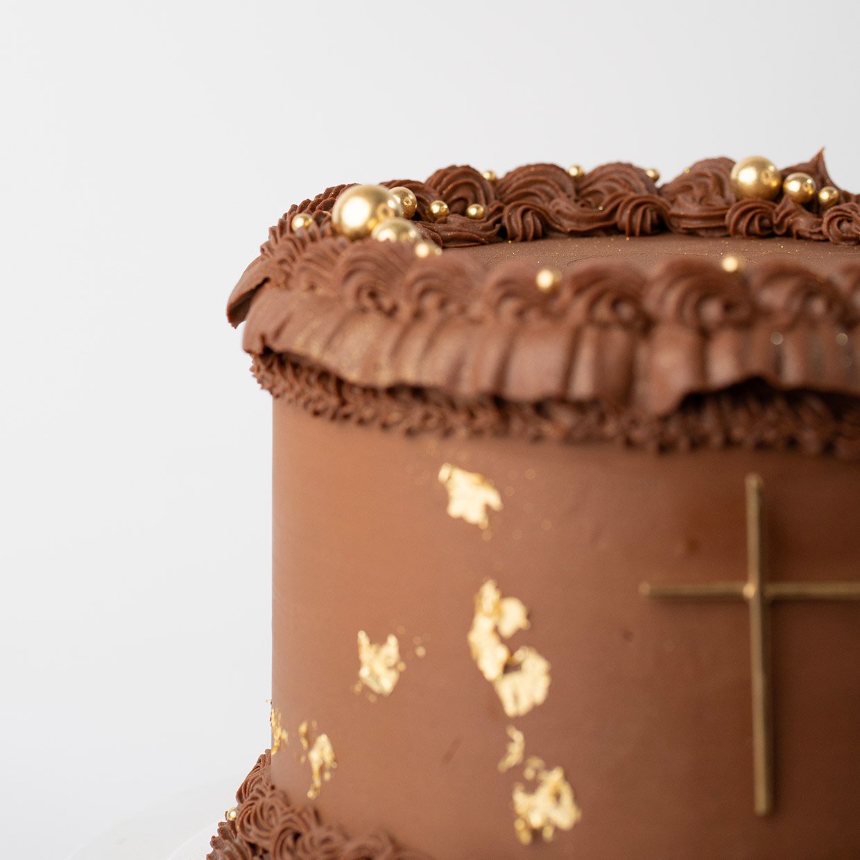 tarta comunión de chocolate